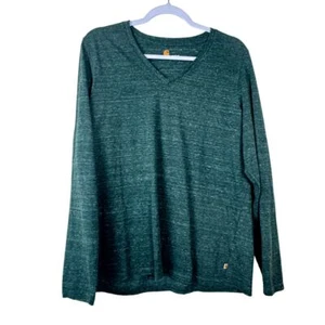 Carhartt Green Long Sleeve V-Neck T-Shirt Boys Size XL (16-18) - Picture 1 of 5