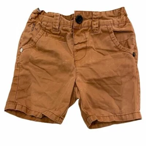Kids Boys Brown 100% Cotton Belt Loops Pocket Mini Pant Size 2 to 3 years - Picture 1 of 3