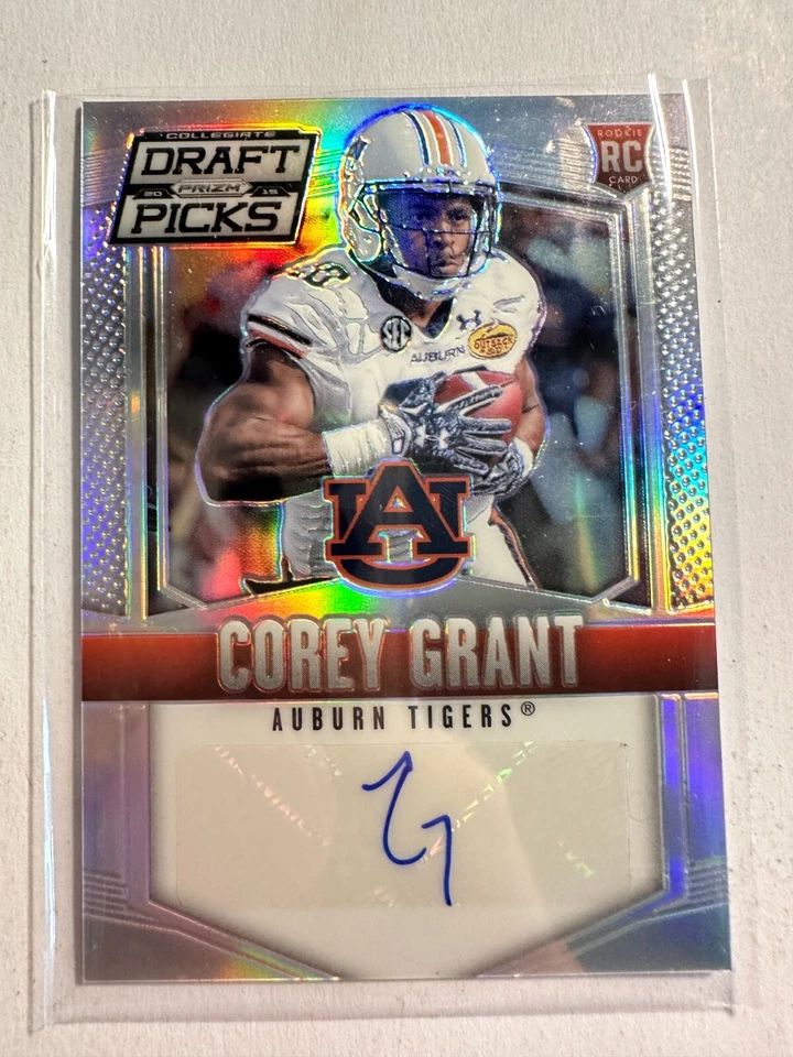 K103,744 - 2015 Panini Prizm Draft Picks Autographs Prizms #170 Corey Grant Auto - Image 1 of 1