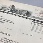 Arkusz listowy Robert Röntgen - Remscheid 1941, fabryka pił metalowych Durax faktura