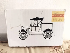 HWI DO IT CENTER 1918 FORD RUNABOUT ERTL COLLECTABLES 1/25 SCALE BANK IN BOX - Picture 1 of 4