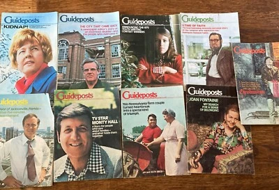 Vintage Guideposts Magazine 1975  Lot Of 9 Read Description - Image 1 of 4