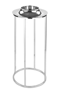 Fink ANELLO Ständer f. 158476,vernickelt Ø 32,5, Höhe 74,5 168036 - Bild 1 von 3