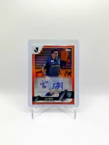 2023 Topps J-League Flagship Daiki Miya Orange Auto /25 - Picture 1 of 2