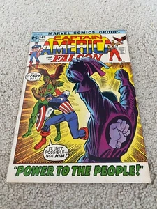 Captain America 143 VF+ 8.5 High Grade Falcon Red Skull Marvel 1971 - Picture 1 of 4