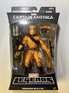 MARVEL LEGENDS INFINITE SERIES CAPTAIN AMERICA A.I.M. SOLDIER BAF MANDROID - Picture 1 of 11
