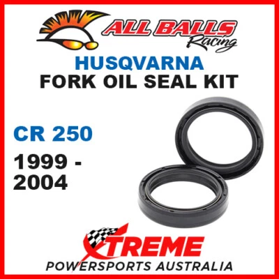 All Balls 55-135 Husqvarna CR250 CR 250 1999-2004 Fork Oil Seal Kit 45x58x11 — 第 1/2 张图片