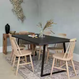 Scandi Style 'Atom' Dining Chair, Wooden Dining Chair, Scandi Dining Chair - Picture 1 of 11