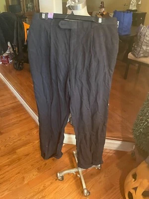 Pantalones de hombre talla 33x28 pliegue único en carbón oscuro de J. Ferrar Foto 1 de 4