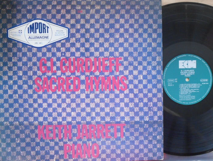 Keith Jarrett ORIG GER LP G.I. Gurdjieff Sacred hymns EX ’80 ECM1174 Piano Jazz - Image 1 of 1
