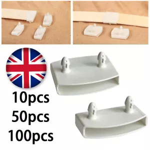 10/50/100pcs Bed Slat Center Caps Holders Replacement Plastic Bed Slat Holders - Picture 1 of 7