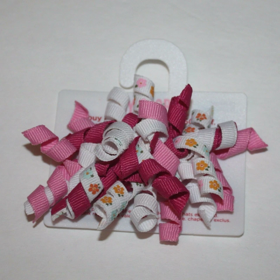 Gymboree Floral Reef Girl's Flower Curly Hair Clip Two-Pack 3 4 5 6 7 8 9 10 NWT - Image 1 of 1
