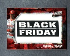 2015 Panini Black Friday Manufactured Patches #2 Russell Wilson A20 414