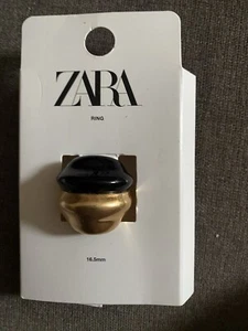Zara Ring Size 16.5mm small. Statement chunky maxi ring New With Tags - Picture 1 of 3
