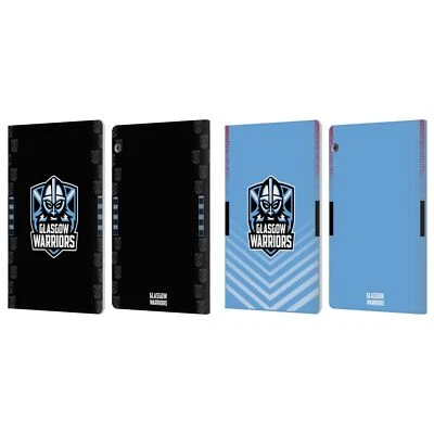 GLASGOW WARRIORS 2022/23 CREST KIT LEATHER BOOK CASE FOR HUAWEI XIAOMI TABLET - Image 1 of 4