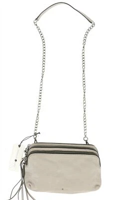 Bolso Bandolera Treasure & Bond 241951 Mujer Correa de Cadena Cuero Gris Ópalo Foto 1 de 4