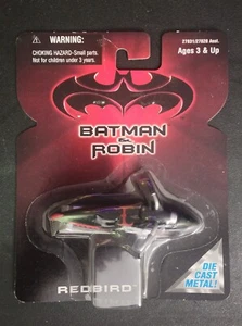 1997 Kenner Batman and Robin REDBIRD Die Cast Metal Sealed - Picture 1 of 8