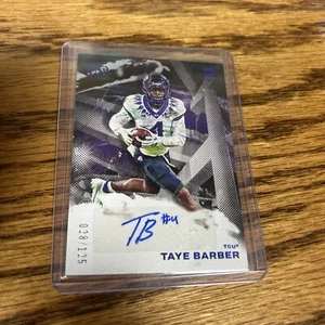 Taye Barber 2023 Gridiron Kings Auto SP 028/125 ROOKIE TCU Horned Frogs - Picture 1 of 2