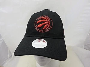 Toronto Raptors basketball Champions baseball cap hat adjustable v NBA 2019 blac - Picture 1 of 4