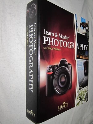Learn & Master Photography with Vince Wallace 17 Disc Set & Book, LegacyLearning Foto 1 de 4