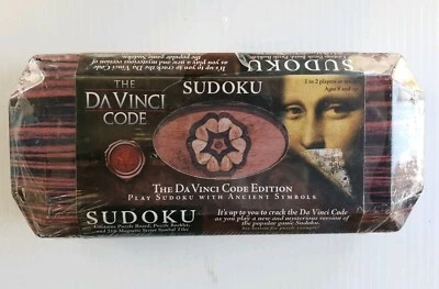 Sudoku - The Da Vinci Code Edition "play with Ancient Symbols" Rose Art Game NIB - Image 1 of 4