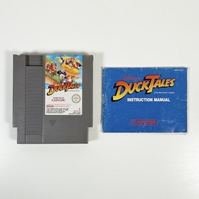 Nintendo NES DUCK TALES Spiel & Anleitung - PAL A / NES-UK-UKV