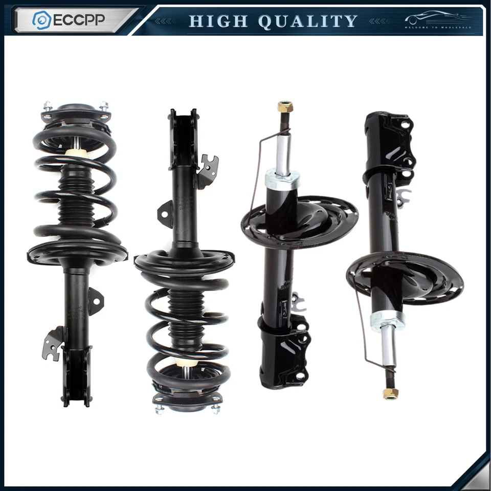For 2007-2011 Toyota Camry 2.4/2.5L Front Complete Struts & Rear Shock Absorber - Image 1 of 4