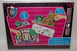 Monster High ~ Kit de pegatinas de escena de juego ~ Crea tu propia escena 2013 Mattel NUEVO - Imagen 1 de 7