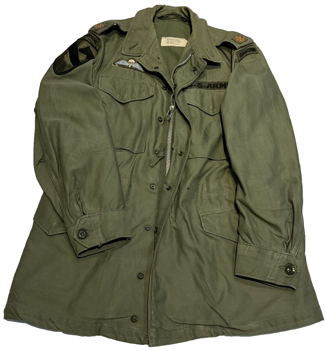 Airborne Jacket In Original Vietnam War Uniforms | eBay Airborne Jacket In Original Vietnam War Uniforms | eBay