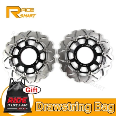 Rotores de freno delanteros para Honda CBR600F CBR600F4i 2001-2007 CB900F Hornet 2002-2006 Foto 1 de 4