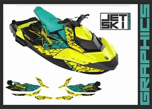 SEADOO SPARK TRIXX for 2up 3up decals kit jet ski graphics set stickers vinyl - Bild 1 von 2