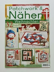 Patchwork&Nähen 6/2021 Weihnachten,32 neue Modelle ,NEU - Bild 1 von 1