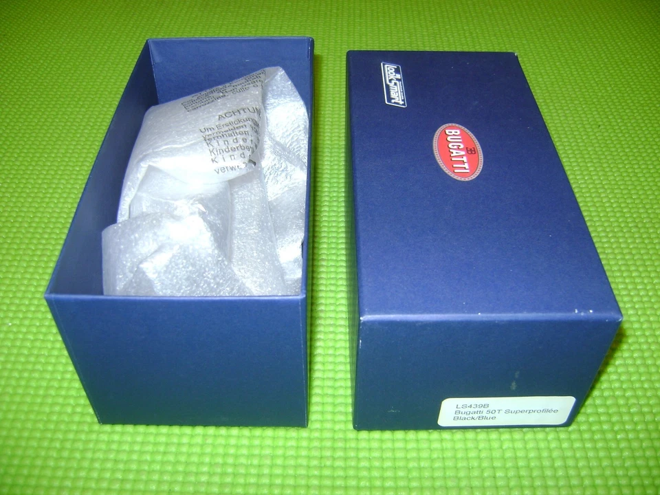 LOOK SMART LS439B 1/43 BUGATTI TYPE 50 SUPERPROFILEE -BOITE VIDE-EMPTY BOX - Photo 1/4