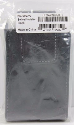 NUEVA Funda Giratoria BlackBerry Cuero Negro Se Adapta a Curve 3G 9300 HDW-23466-001  Foto 1 de 4