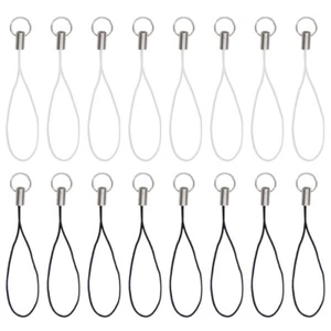 200 Pcs Cell Phone Charm Phone Case Strap Phone Bead Lanyard Keychain Lanyard - Zdjęcie 1 z 12