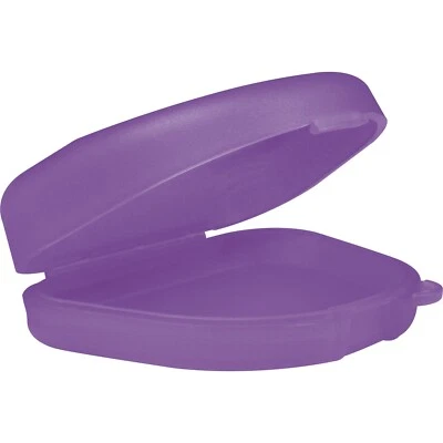 WELLSAMED GMBH wellsamed Zahnspangendose Spangendose Dento Box lila 1 Stück