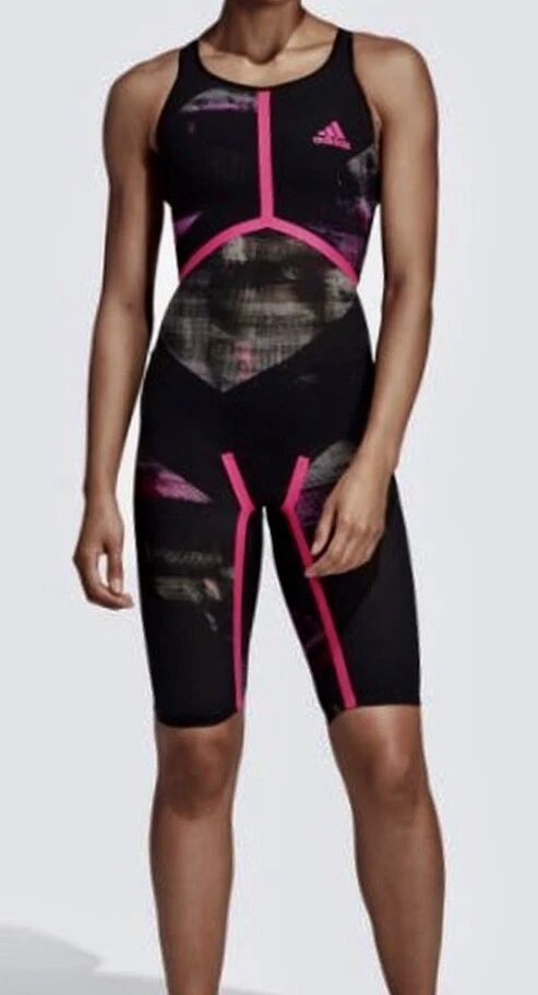adidas Womens 20" Adizero XVIII Breaststroke Freestyle Swimsuit