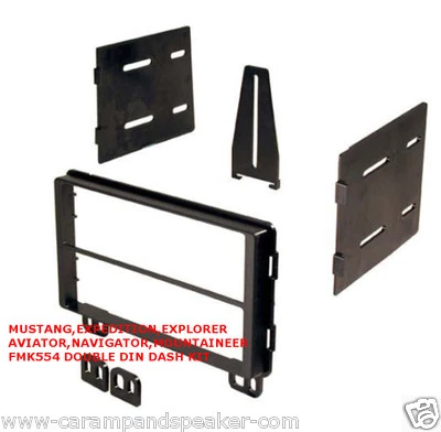 FMK554 Dash Install Mounting Trim Bezel Panel Kit Mount for Car Radio Stereo - Image 1 of 3