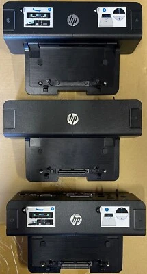 3 x HP DOCKING STATIONS - VB044AV x 2 - 575324-002 x 1 - NO CABLES - Image 1 of 4