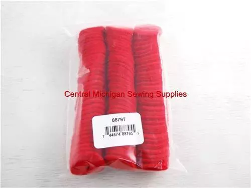 (100 pack) Red Felt Pad For Sewing Machine Spool Pins Crafts   - Image 1 of 1