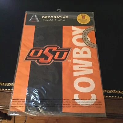 Apliques de vaqueros del estado de Oklahoma bandera de jardín 2 lados 12,5"X18" Foto 1 de 4