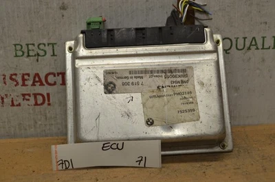 2001-2003 BMW 325i 525i  Engine Computer Unit ECU 7519308 Module 71-7D1 - Image 1 of 4