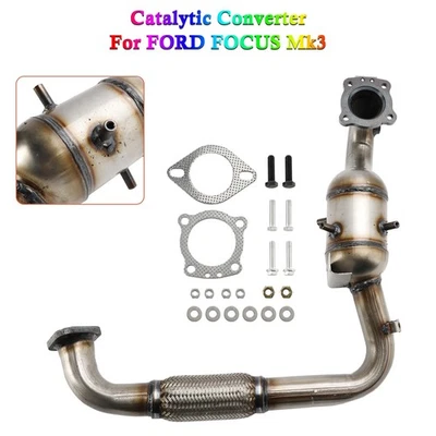 Catalytic Converter Type Approved 1766306 for FORD FOCUS Mk3 1.0 12 to 20 - Image 1 of 4