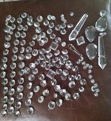 145 cabezales de cristal de araña transparentes Foto 1 de 4