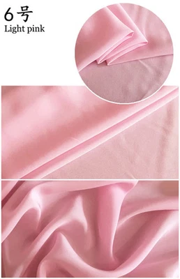 45'' Wide 12 Momme 100% Natural Mulberry Silk Crepe Fabric Crepe De Chine Silk - Image 1 of 4