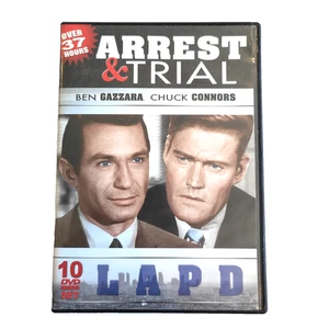 Arrest & Trial DVD Boxset Complete TV Series 10 Discs Chuck Connors Ben Gazzara - Picture 1 of 14