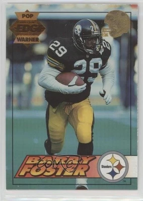 1994 Collector's Edge Pop Warner Bronze 22K Gold Helmet Barry Foster #168 - Image 1 of 2