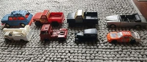 Vintage Lot 8 Tonka Tootsie Hot Wheels Matchbox Car Truck Toys Rolls Royce Etc - Picture 1 of 15