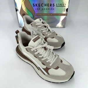 Zapatillas deportivas con cordones Skechers Halos para mujer talla 9,5 blanco roto/rosa - Imagen 1 de 13