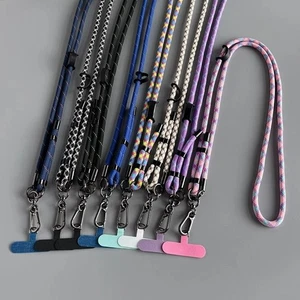 Adjustable Crossbody Phone Lanyards 10 Colors Neck Anti-loss Rope - Photo 1 sur 22